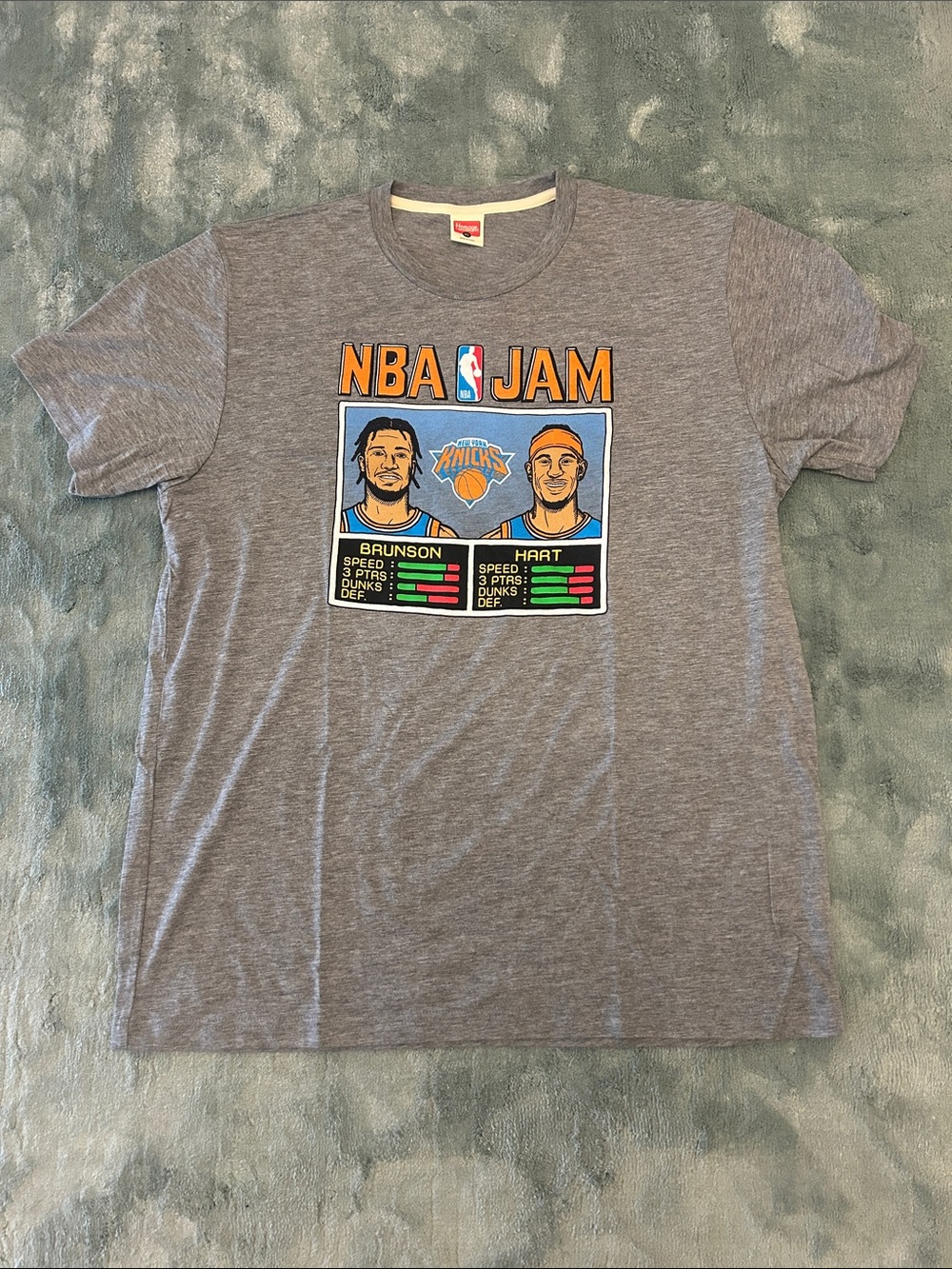 Homage New York Knicks NBA Jam T-Shirt - Size XL